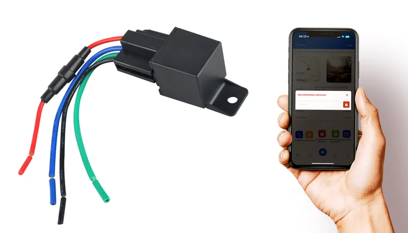 Abschaltfunktion und mobile App